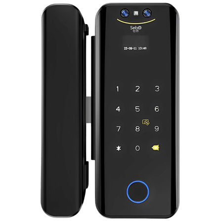 กลอนประตูสมาร์ทดิจิตอลล็อคค SebO JIDOOR B5 MAX FACE WIFI_0